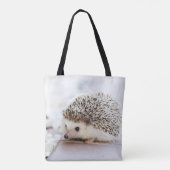 Tote Bag Animal mignon de hérisson de bébé (Dos)