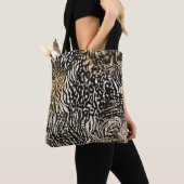 Tote Bag Animal print zebra modern Luxury (De près)