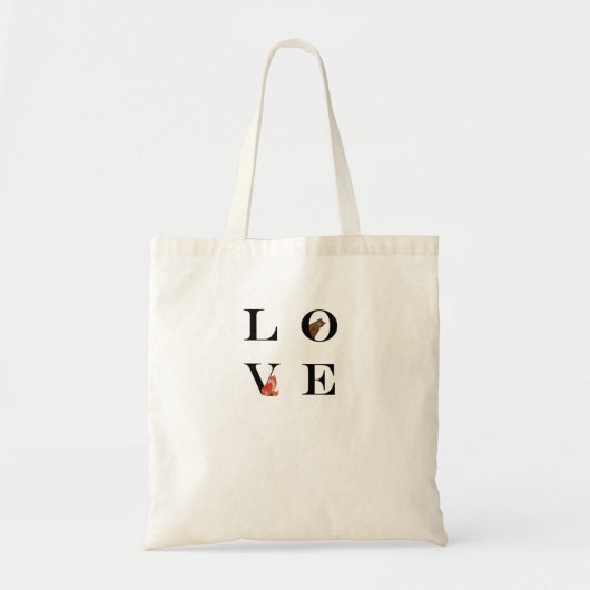 Tote Bag Animal vétérinaire d'amour de vétérinaire (Devant)