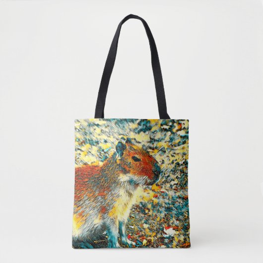 Tote Bag AnimalArt_Capybara_003 (Devant)