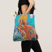 Tote Bag AnimalMix_Squirrel_001 (De près)