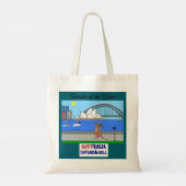 Tote Bag Animals of the World Australia Kangaroo & Koala (Dos)