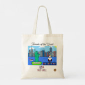 Tote Bag Animals of the World USA: Bald Eagle (Dos)