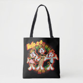 Tote Bag Animaniacs | Hello-o Retro Equalizer Graphic (Devant)