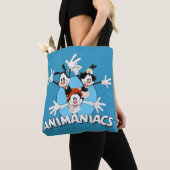 Tote Bag Animaniacs | Warner Siblings Armoiries grand graph (De près)