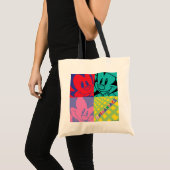 Tote Bag Animaniacs | Warner Siblings Pop Art Graphic (Devant (produit))
