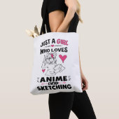 Tote Bag Animation et Sketching (De près)