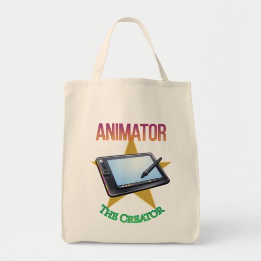 Tote Bag Animator - The Creator Grocery Bag (Devant)