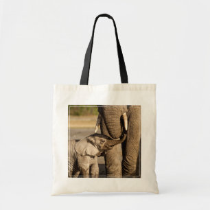 Tote Bag Animaux de bébés cutest   Baby Elephant & Mama
