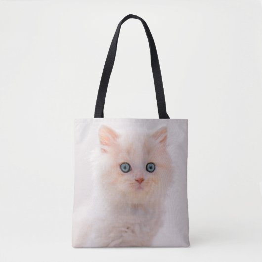 Tote Bag Animaux de bébés cutest | Blue Eye Kitten (Devant)