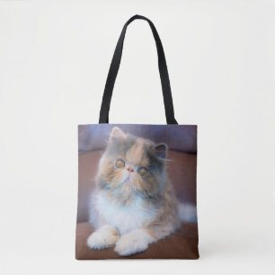 Tote Bag Animaux de bébés cutest Calico Persian Kitten