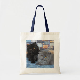 Tote Bag Animaux de bébés cutest Chatons persans sur couv