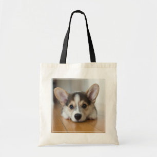 Tote Bag Animaux de bébés cutest   Corgi Puppy