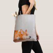 Tote Bag Animaux de bébés cutest | Corgi Sleeping (De près)