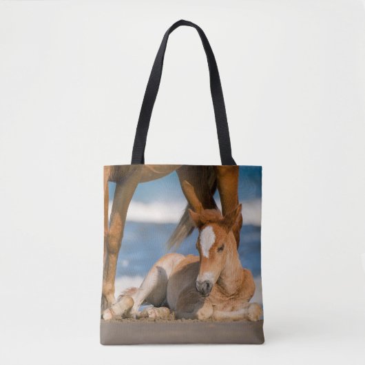 Tote Bag Animaux de bébés cutest | Corolla nouvellement née (Devant)