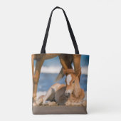 Tote Bag Animaux de bébés cutest | Corolla nouvellement née (Dos)
