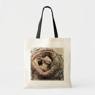 Tote Bag Animaux de bébés cutest Deux jeunes écureuils