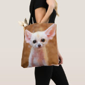 Tote Bag Animaux de bébés cutest | Fennec Fox (De près)