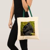 Tote Bag Animaux de bébés cutest | Gorilla & bébé (Devant (produit))