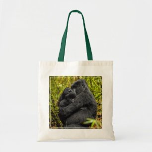 Tote Bag Animaux de bébés cutest Gorilla & bébé