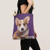Tote Bag Animaux de bébés cutest | Halloween Corgi (De près)