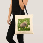 Tote Bag Animaux de bébés cutest | Hérisson espagnol (Devant (produit))