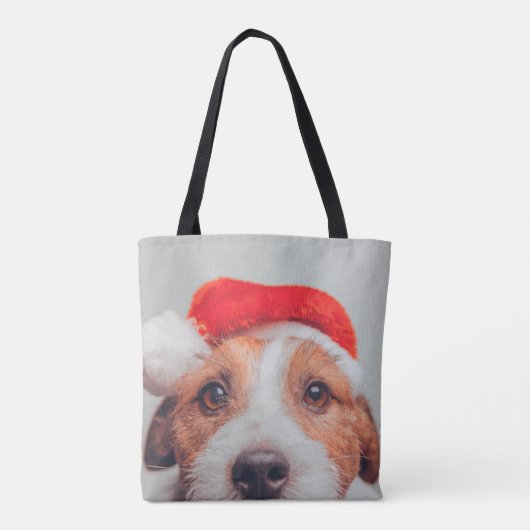 Tote Bag Animaux de bébés cutest | Jack Russell Chien Père  (Dos)