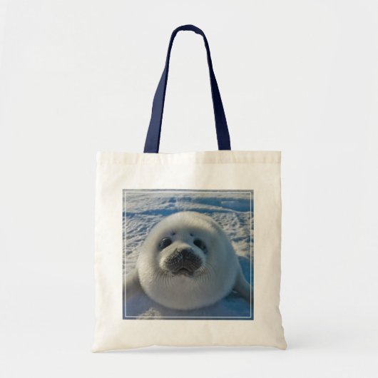 Tote Bag Animaux de bébés cutest | Phoque bébé (Devant)