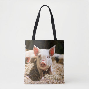 Tote Bag Animaux de bébés cutest Piglet bébé mignon