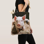 Tote Bag Animaux de bébés cutest | Piglet bébé mignon (De près)