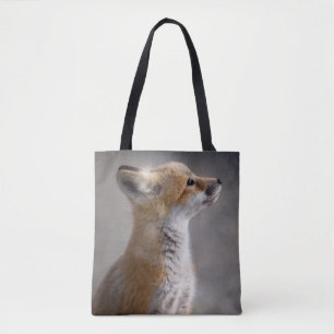 Tote Bag Animaux de bébés cutest Portrait Baby Fox