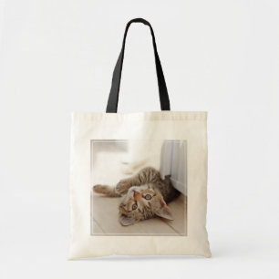 Tote Bag Animaux de bébés cutest Shorthair Tabby Kitten