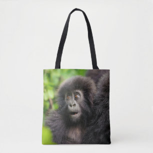 Tote Bag Animaux de bébés cutest Young Mountain Gorilla