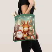 Tote Bag Animaux de Noël 8 (De près)