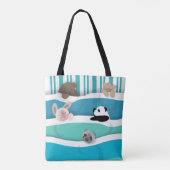 Tote Bag Animaux endormis (Dos)