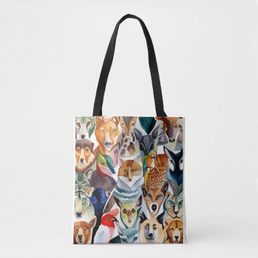 Tote Bag Animaux Extraordinaires (Devant)