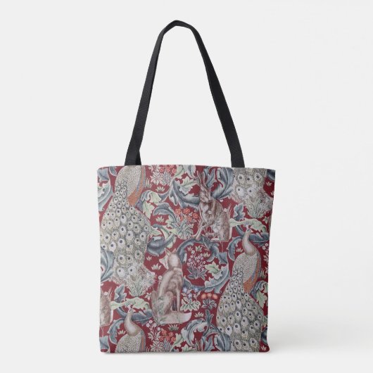 Tote Bag Animaux forestiers, William Morris (Dos)