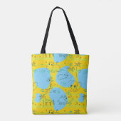 Tote Bag Animaux jouant l'arrière - plan de motif de bébé (Dos)