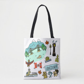 Tote Bag Animaux mignons de fourre-tout d'amants de