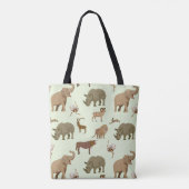 Tote Bag Animaux sauvages (Dos)