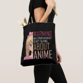 Tote Bag Anime amoureuse de la petite fille Ado du fan de M (De près)