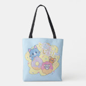 Tote Bag Anime Donut délice avec Tom, Jerry et Tuffy (Dos)