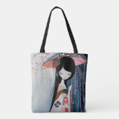 Tote Bag Anime douce fille (Dos)