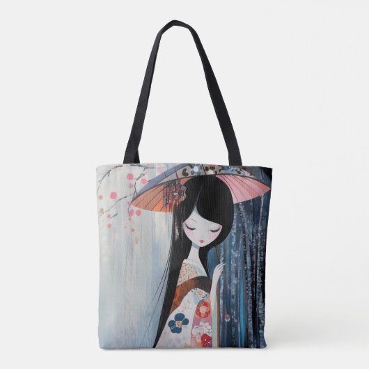 Tote Bag Anime douce fille (Dos)
