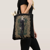 Tote Bag Anime Draco Malfoy Cadre Ornate (De près)