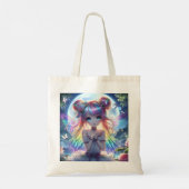 Tote Bag Anime Girl Arc-en-ciel Chanter Lune Fée (Dos)