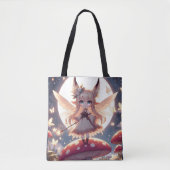 Tote Bag Anime Girl Pixie Hippie Lune Fée (Devant)
