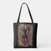 Tote Bag Anime Hermione Granger Cadre Orné (Dos)