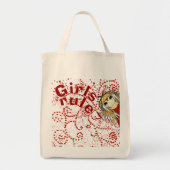 Tote Bag Anime Love Girls Rule (Devant)