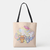 Tote Bag Anime Magique Candyland avec Jerry et Tuffy (Dos)